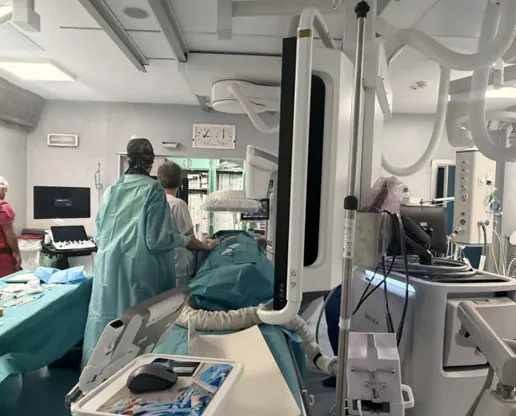 El sistema de coablación Hygea respalda los procedimientos de oncología intervencionista en el Policlínico de Milán.
